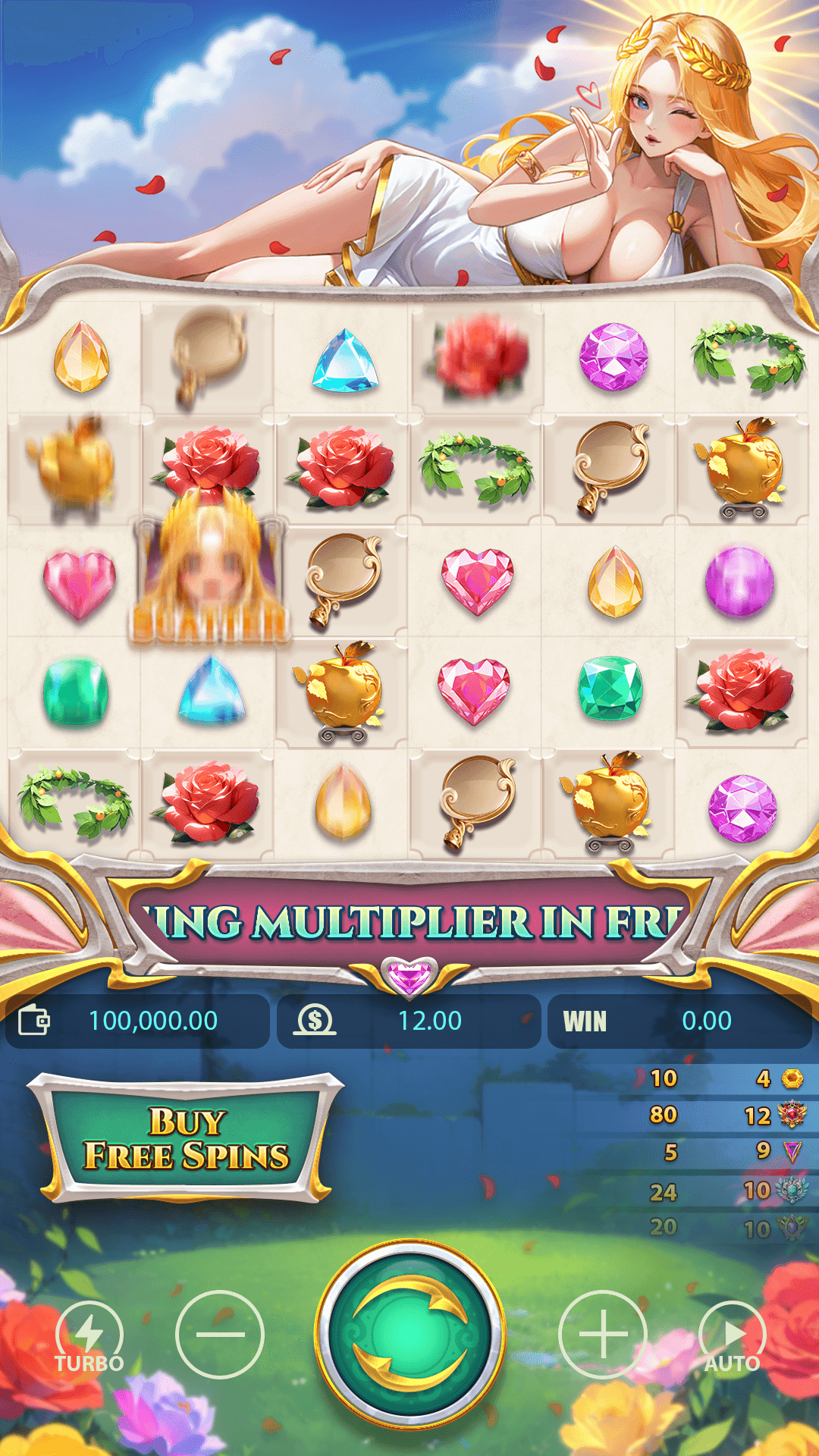 Spinning Feature Screen